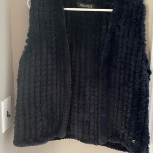 Faux Fur waistcoat